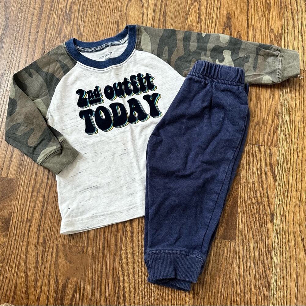 Carter’s 2nd Outfit Today, size 9M
